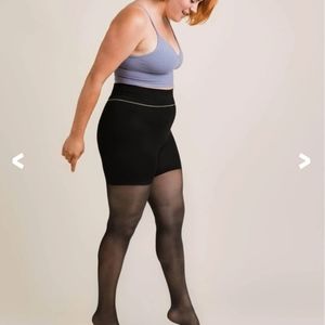Sheertex XL Black Shaping Sheer Tights